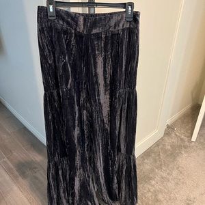 NWT Natural Life Aria Velvet wide leg pants - Size L